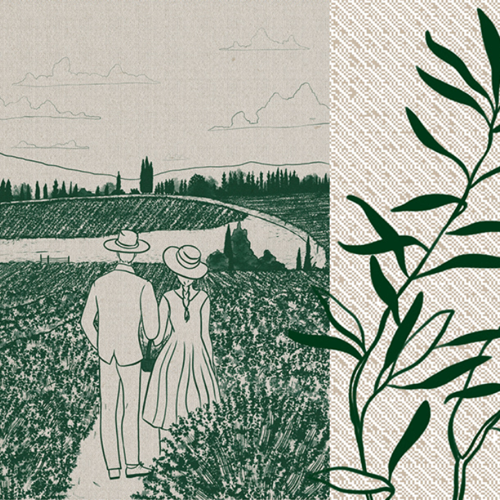 Illustration mariage Pagnol, MargFolio